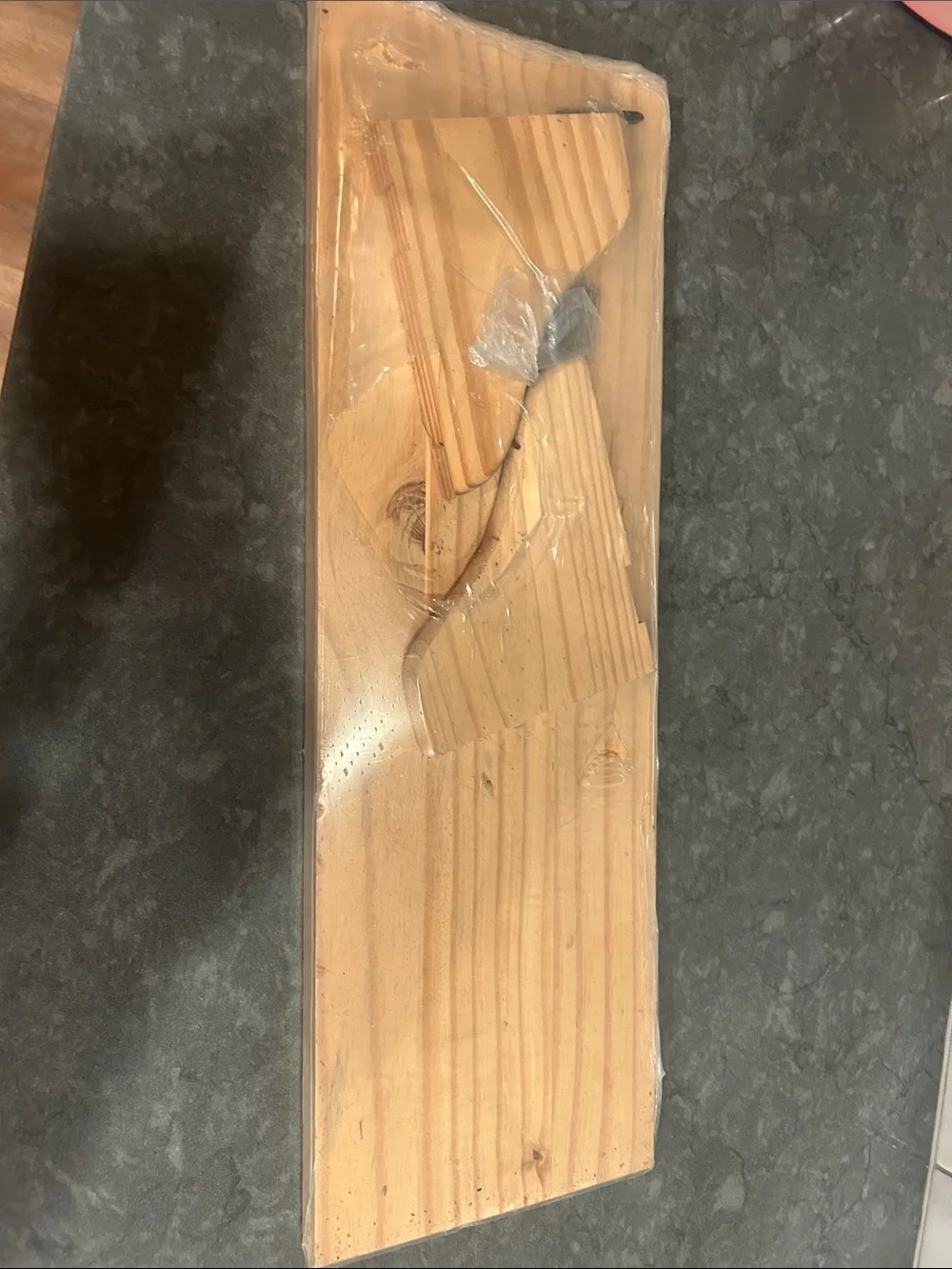 Solid wood new wood shelf